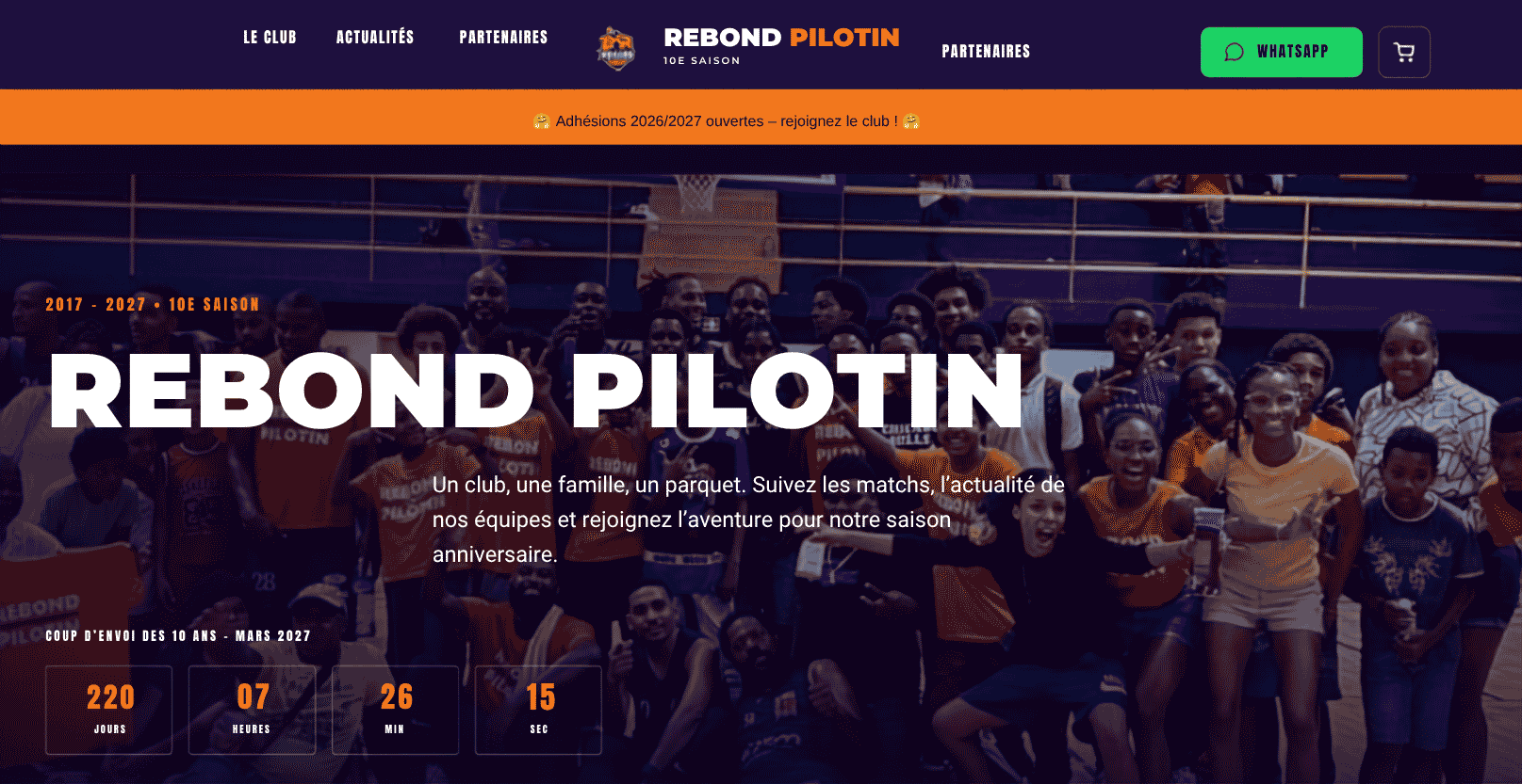 Le Rebond Pilotin a désormais son site !
